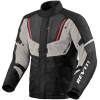 Rev'it Move H2O Textile Jacket - Black / Grey