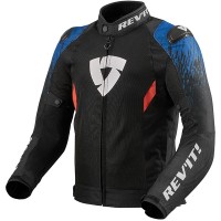 Rev'it Quantum 2 Air Textile Jacket - Black / Blue