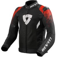 Rev'it Quantum 2 Air Textile Jacket - Black / Red