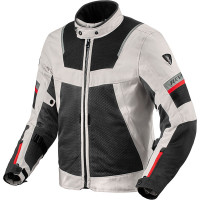 Rev'it Tornado 4 H2O Textile Jacket - Silver / Black