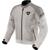 Rev'it Torque 2 H2O Textile Jacket - Silver / Grey