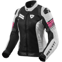 Rev'it Ladies Apex Air H2O Textile Jacket - White / Pink