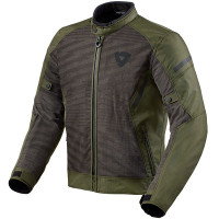 Rev'it Torque 2 H2O Textile Jacket - Black / Dark Green