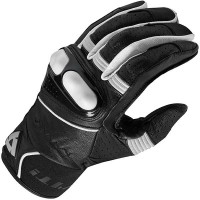 Rev'it Hyperion Leather Gloves - Black / White