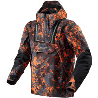 Rev'it Smock Blackwater 2 H2O Textile Jacket - Black / Orange