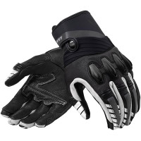 Rev'it Energy Leather Gloves - Black / White