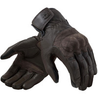 Rev'it Tracker Leather Gloves - Brown