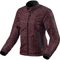 Rev'it Ladies Shade H2O Textile Jacket - Leopard Red