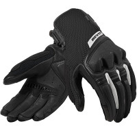 Rev'it Ladies Duty Leather Gloves - Black / White