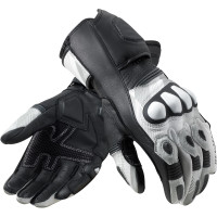 Rev'it League 2 Leather Gloves - Black / Grey