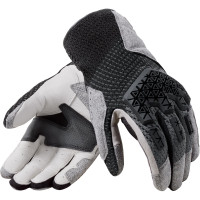 Rev'it Offtrack 2 Leather Gloves - Black / Silver