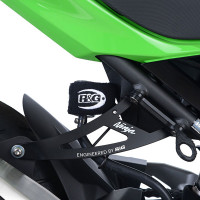 R&G Racing Exhaust Hanger and Blanking Plate - Kawasaki Ninja 400 / 250