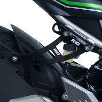 R&G Racing Exhaust Hanger and Blanking Plate - Kawasaki Ninja 125 / Z125