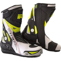 Richa Blade Waterproof Boots - White / Fluo Yellow