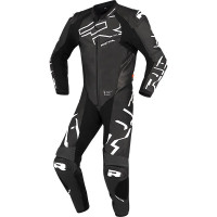 Richa Stradale GP One Piece Leather Suit - Black / White