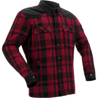 Richa Wisconsin Waterproof Textile Jacket - Black / Burgundy