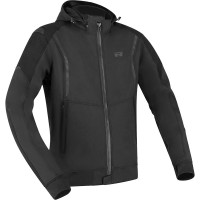 Richa Atomic 2 Waterproof Textile Hoodie - Black / Dark Grey