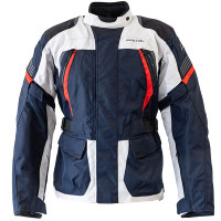 Richa Phantom 3 Textile Jacket - Navy / Grey / Red