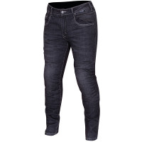 Route One Ladies Peyton Multi Layer Denim Jeans - Black