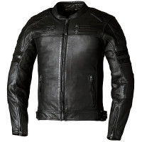 RST IOM TT Hillberry 2 CE Leather Jacket - Black