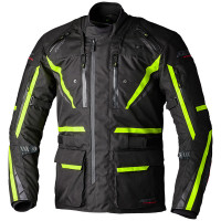 RST Ladies Pro Series Paragon 7 CE Textile Jacket - Black / Flo Yellow