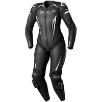 RST Ladies Tractech Evo 5 CE One Piece Leather Suit - Black / White / Black