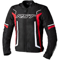 RST Pilot Evo CE Textile Jacket - Black / Red / White