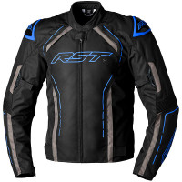 RST S-1 CE Textile Jacket - Black / Grey / Blue