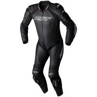 RST Tractech Evo 5 CE One Piece Leather Suit - Black / Black / Black