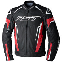 RST Tractech Evo 5 CE Textile Jacket - Red / Black / White