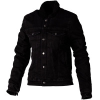 RST X Ladies Sherpa Denim CE Textile Jacket - Black