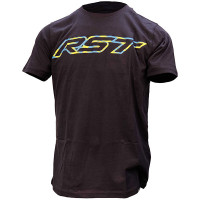 RST Dazzle T-Shirt - Navy / Aqua / Yellow