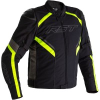 RST Sabre CE Textile Jacket - Black / Grey / Fluo Yellow