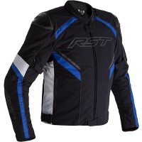 RST Sabre CE Textile Jacket - Black / White / Blue