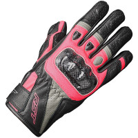 RST Ladies Stunt 3 CE Mixed Gloves - Black / Pink / Grey