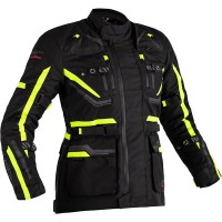 RST Ladies Pro Series Paragon 6 CE Textile Jacket - Black / Fluo Yellow