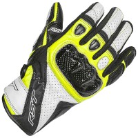 RST Stunt 3 CE Mixed Gloves - Flo Yellow