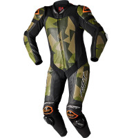 RST Pro Series Evo Limited Edition Airbag CE One Piece Leather Suit - Camo / Orange