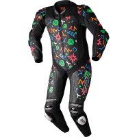 RST Pro Series Evo Airbag CE One Piece Leather Suit - Doodle Limited Edition