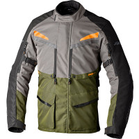 RST Maverick Evo CE Textile Jacket - Khaki / Grey / Orange