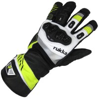 Rukka Stancer Leather Gore-Tex Gloves - Yellow