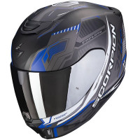 Scorpion Exo-391 - Haut Black / Silver / Blue