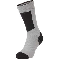 Sealskinz Runton Waterproof Socks - Grey / Black / Yellow