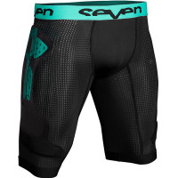 Seven MX Fusion Compression Shorts - Black