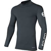 Seven MX Youth Zero Compression Jersey - Charcoal