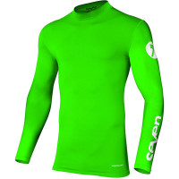 Seven MX Zero Compression Jersey - Fluo Green