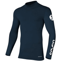 Seven MX Zero Compression Jersey - Navy