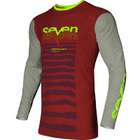 Seven MX Vox Surge Jersey - Merlot