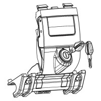 Shad SH35 / SH36 Replacement Premium Locking Mechanism - D1B362MAR