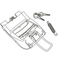 Shad SH40 / SH45 Replacement Locking Mechanism - D1B45MAR